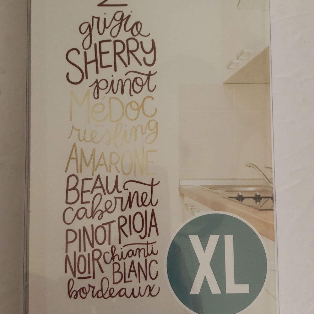 5 WINE Wall Decals: Repositionable/Reusable - Picture 8 of 11